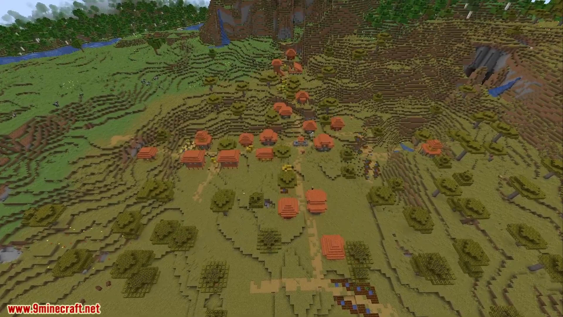 Top 5 New Village Seeds For Minecraft (26.1.2, 1.21.1) – Java Edition 3 Top 5 new village seeds for minecraft screenshots 2