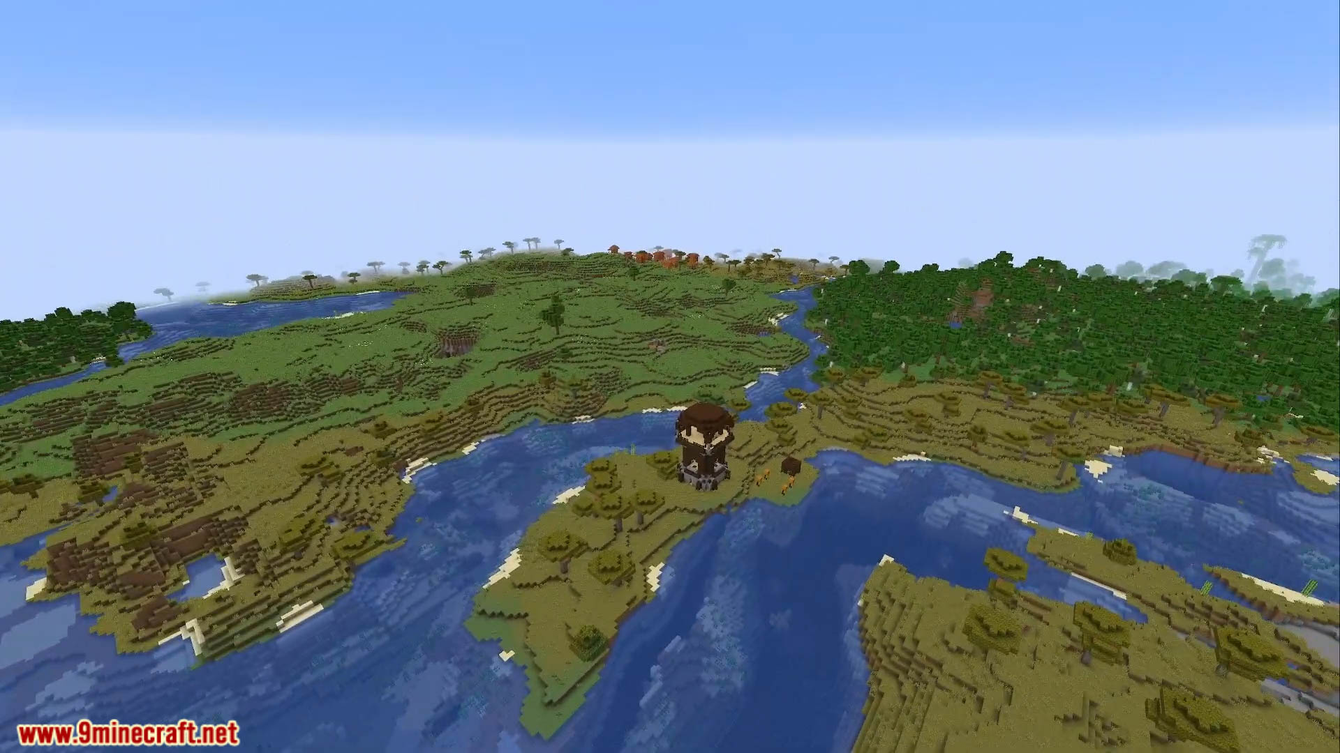 Top 5 New Village Seeds For Minecraft (26.1.2, 1.21.1) – Java Edition 2 Top 5 new village seeds for minecraft screenshots