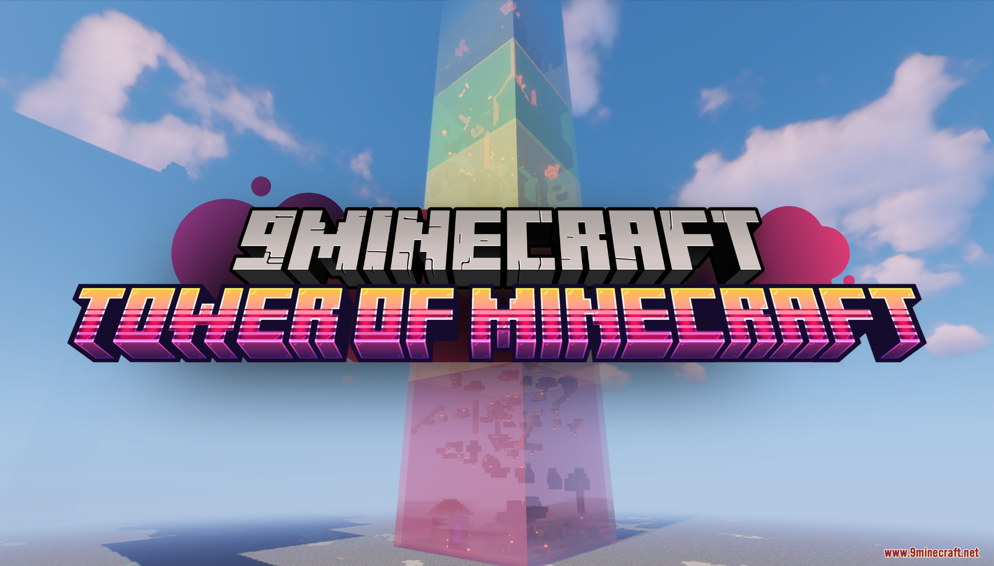 Tower of Minecraft Map (26.1, 1.20.1) – Climb or Fall Trying