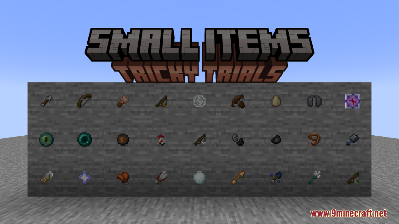 Truly Small Items Resource Pack (26.1.1, 1.20.1) – Texture Pack