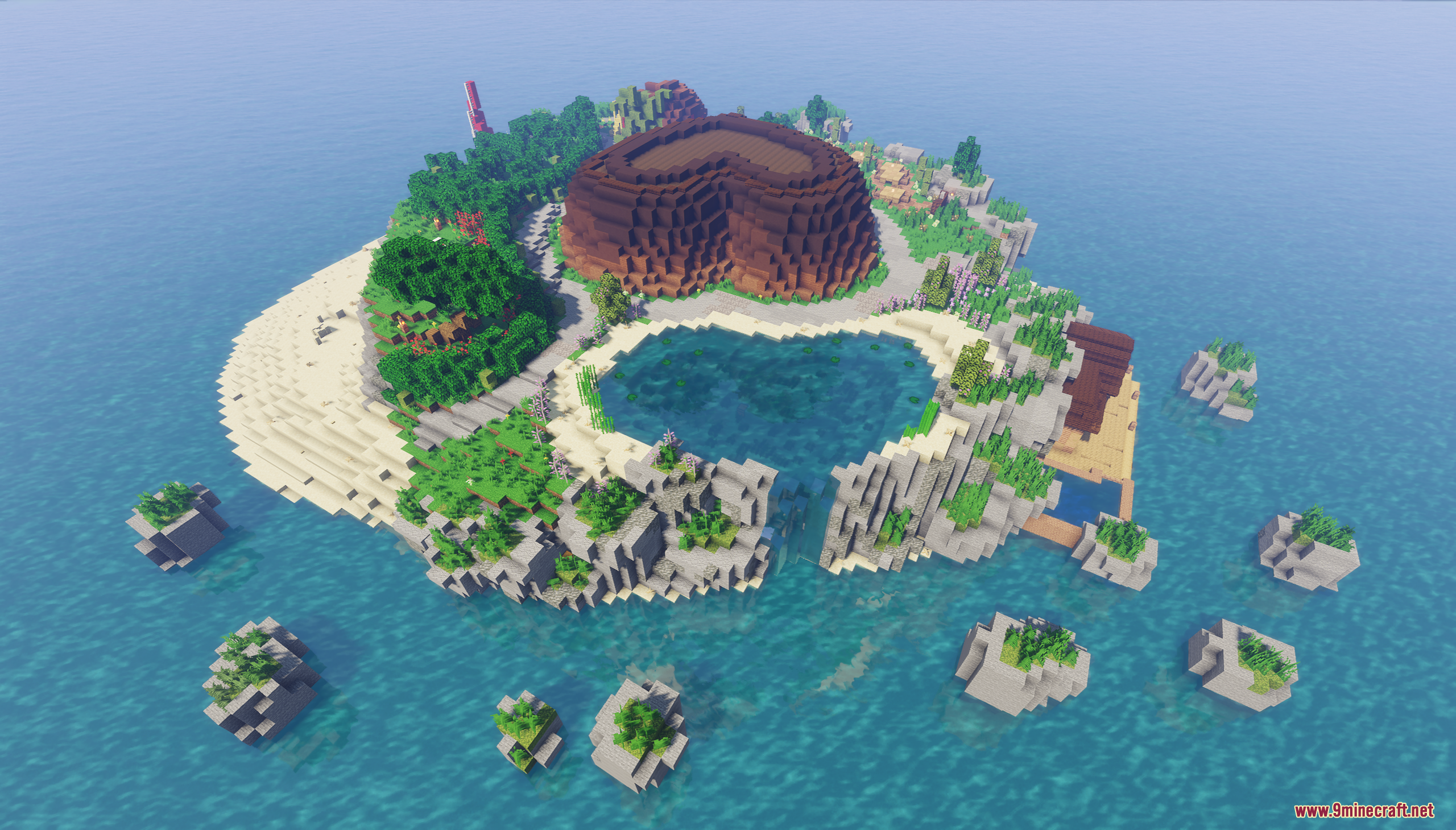Valentine’s Island Map (26.1.2, 1.20.1) – Lovers’ Retreat 7 Valentines island screenshots 6