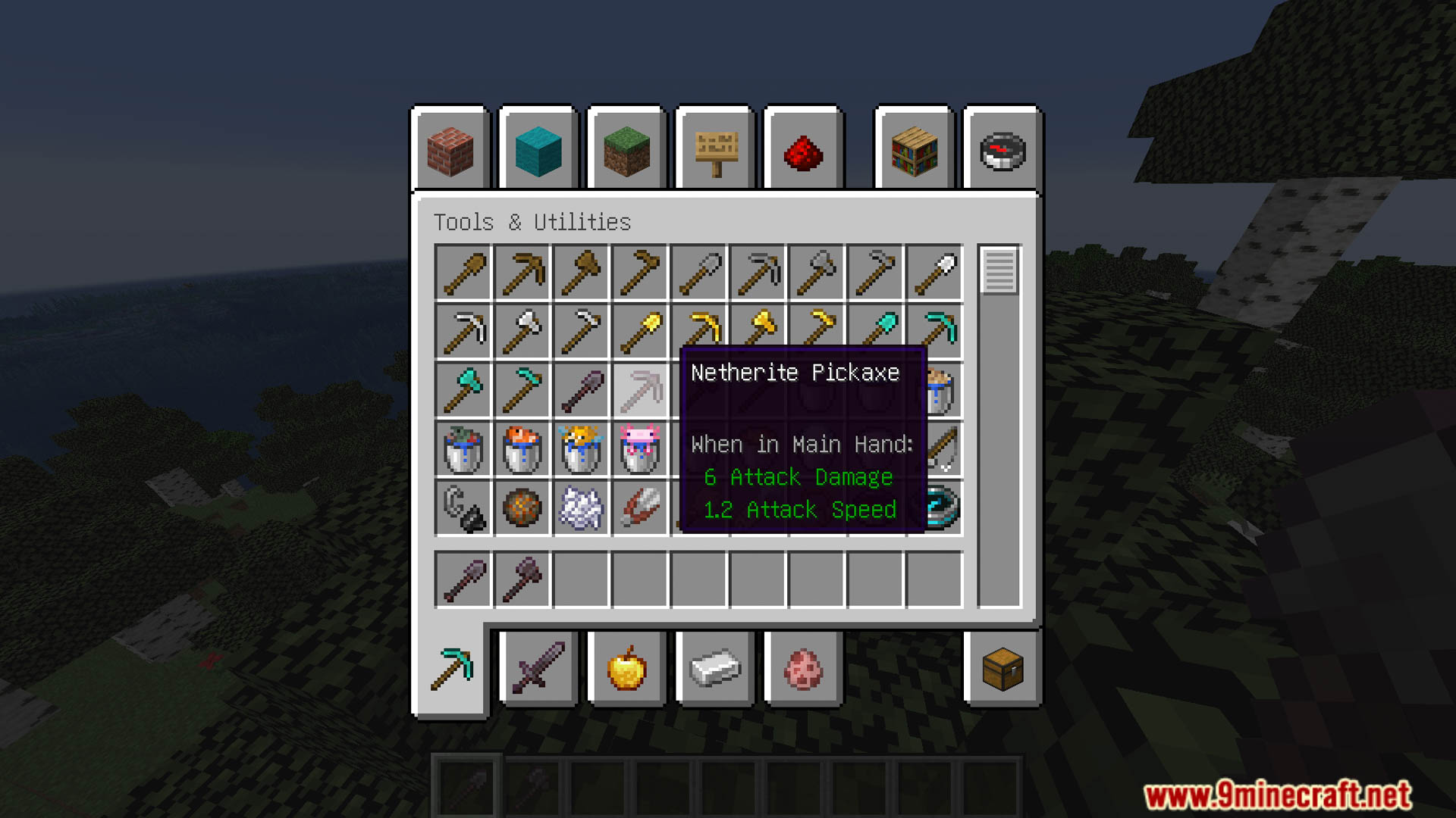 Vanilla Paxels Data Pack (26.1.1, 1.21.1) – Crafting The Ultimate Tool ...