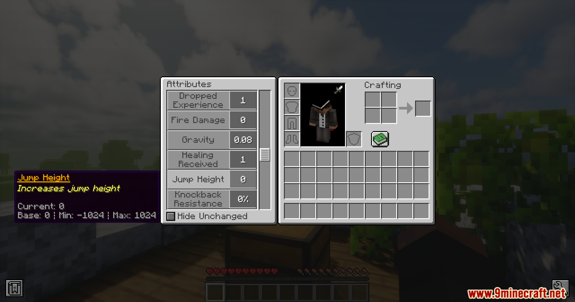 Vitality Fix Mod (1.20.1) – Fixes Bursting Vitality Potion Effect 11 Player viewing jump height=