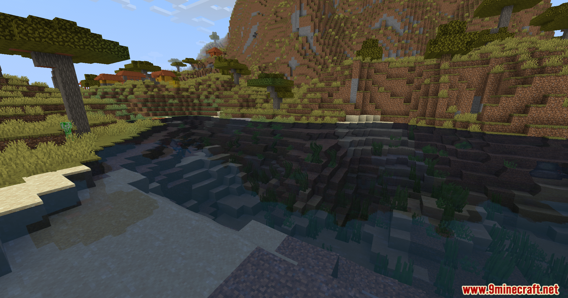 Water Shaders (26.1.2, 1.20.1) – Realistic Waves 3 Water shaders screenshots 2