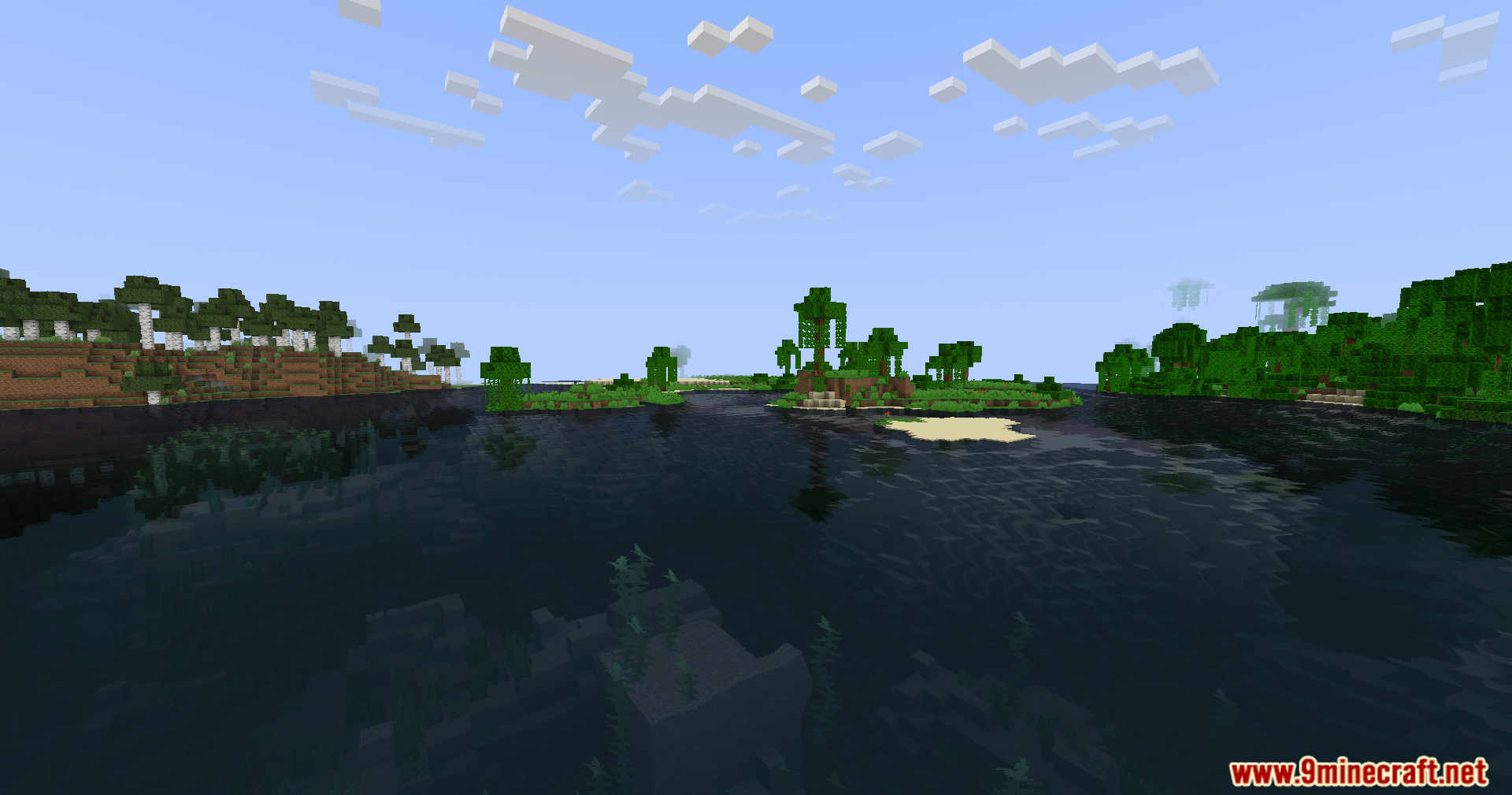 Water Shaders (26.1.2, 1.20.1) – Realistic Waves 9 Water shaders screenshots 8