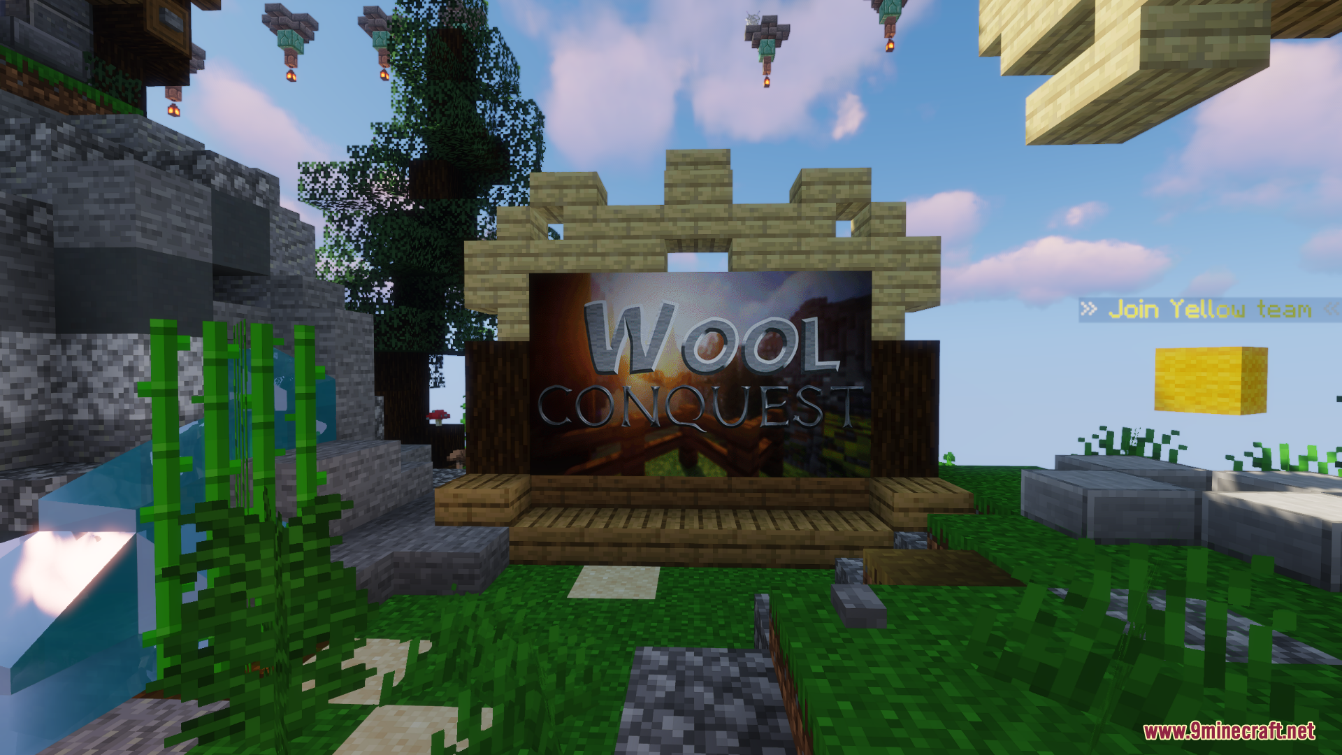Wool Conquest Map (26.1.2, 1.20.1) – Arena Rush