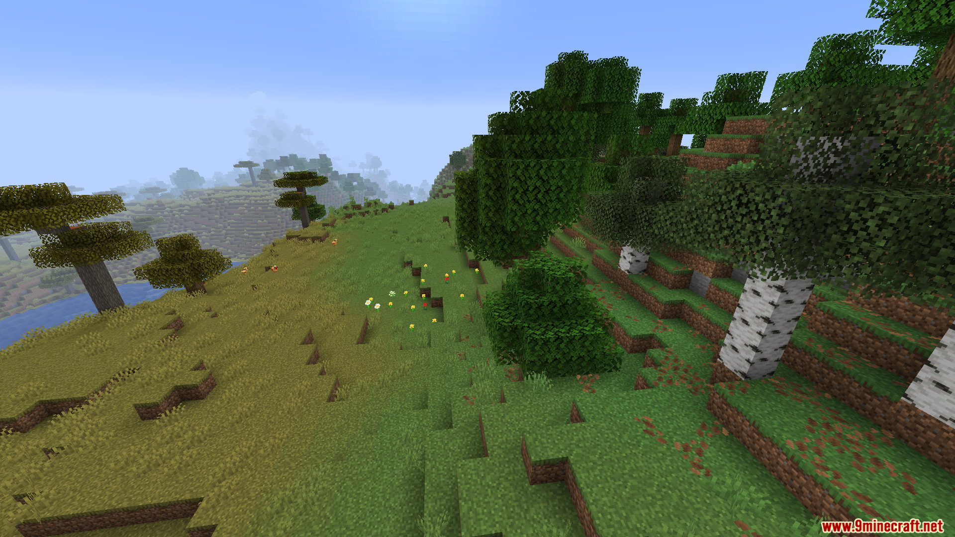 Worldweaver Neoforge Mod (1.21.11, 1.21.1) – Ports Worldweaver To Neoforge 6 Worldweaver mod ensuring smooth biome transitions with various tree types