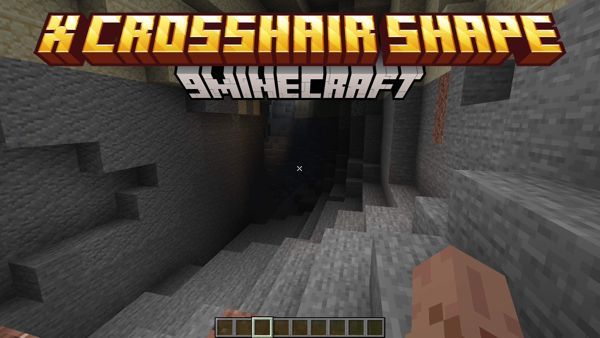 X Crosshair Shape Resource Pack (26.1.1, 1.20.1) – Texture Pack