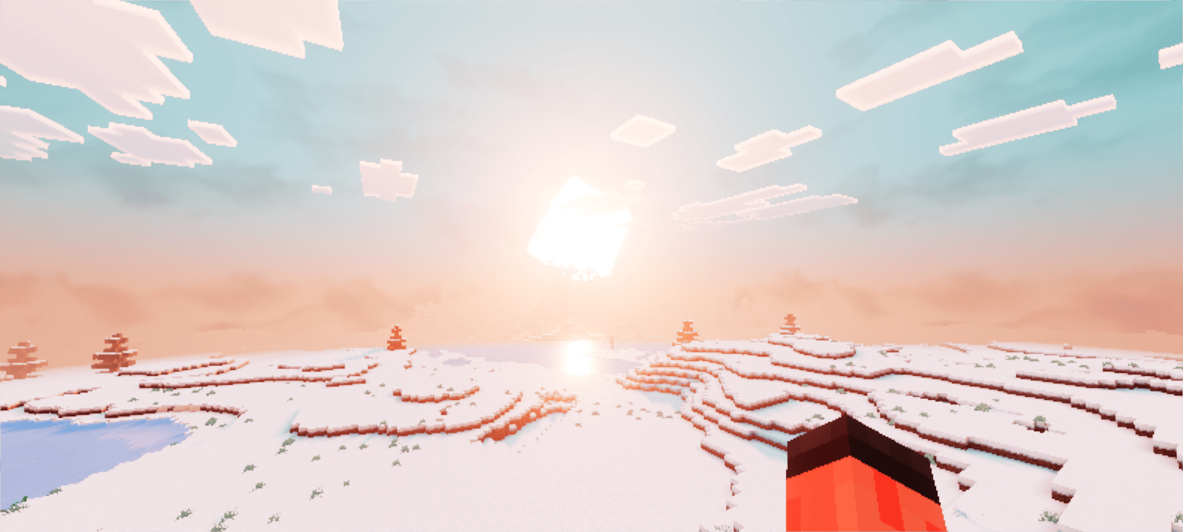 Cinedream Plus Shader (26.X, 1.21) – Mcpe/Bedrock 4 Cinedream plus shader mcpe screenshots 1