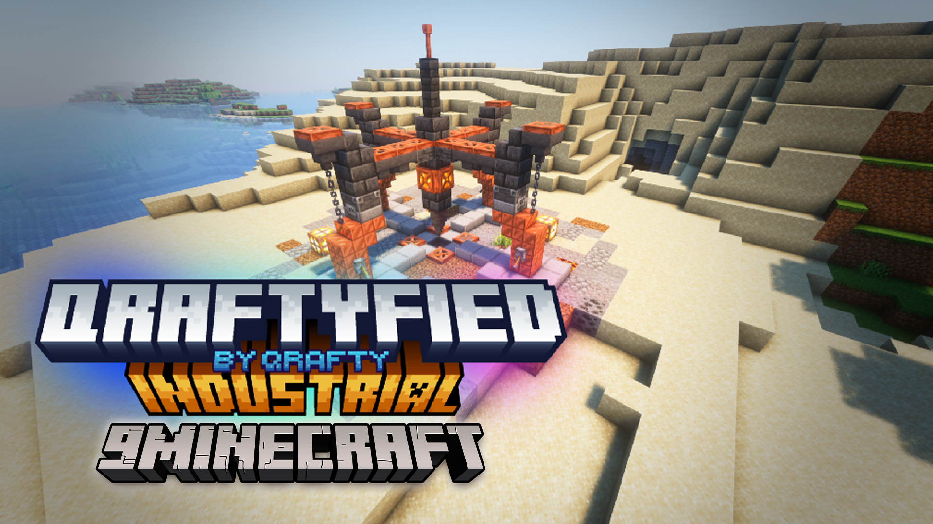 Qraftyfied: Industrial Structures Data Pack (1.21.11, 1.21.1) – Steampunk Builds
