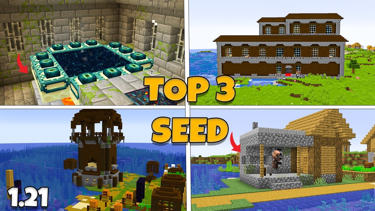 Top 3 Best New God Seeds For Minecraft (26.1.2, 1.21.1) – Bedrock Edition