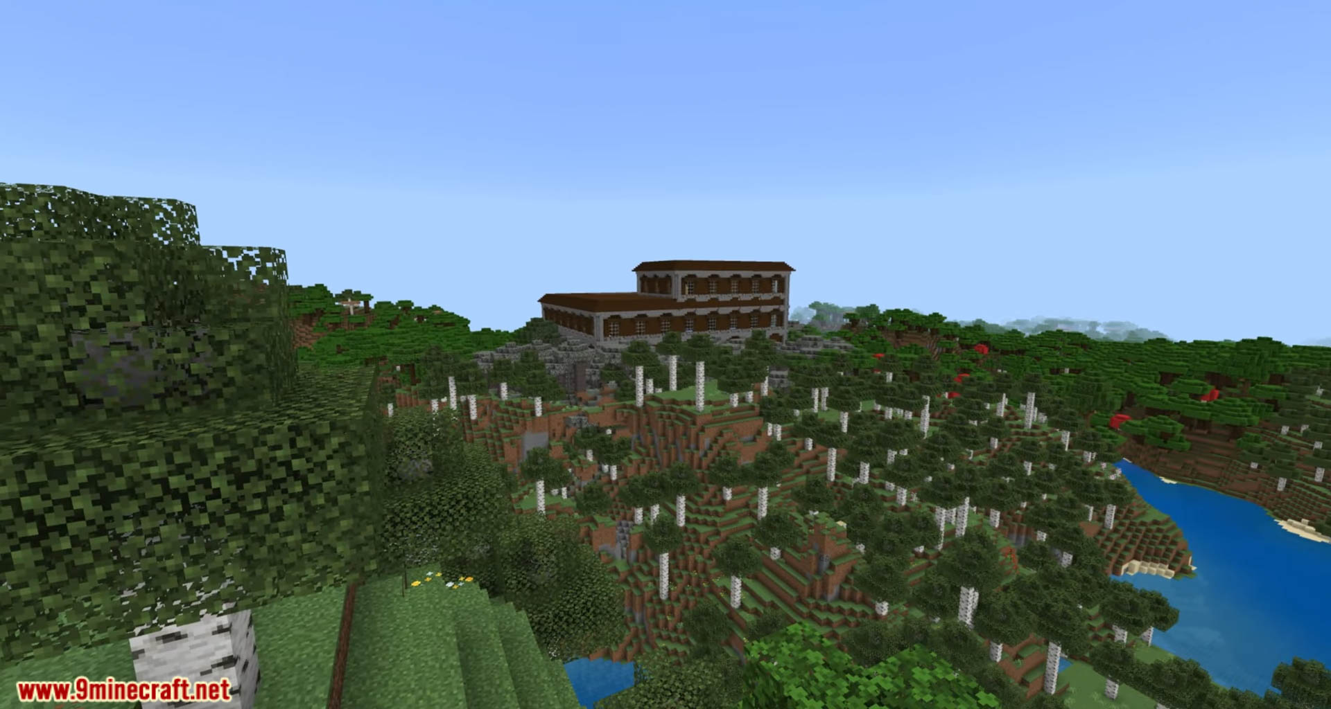 Top 5 Best New Woodland Mansion Seeds For Minecraft (26.1.2, 1.21.1) – Bedrock Edition 6 Top 5 best new woodland mansion seeds for minecraft screenshots 5