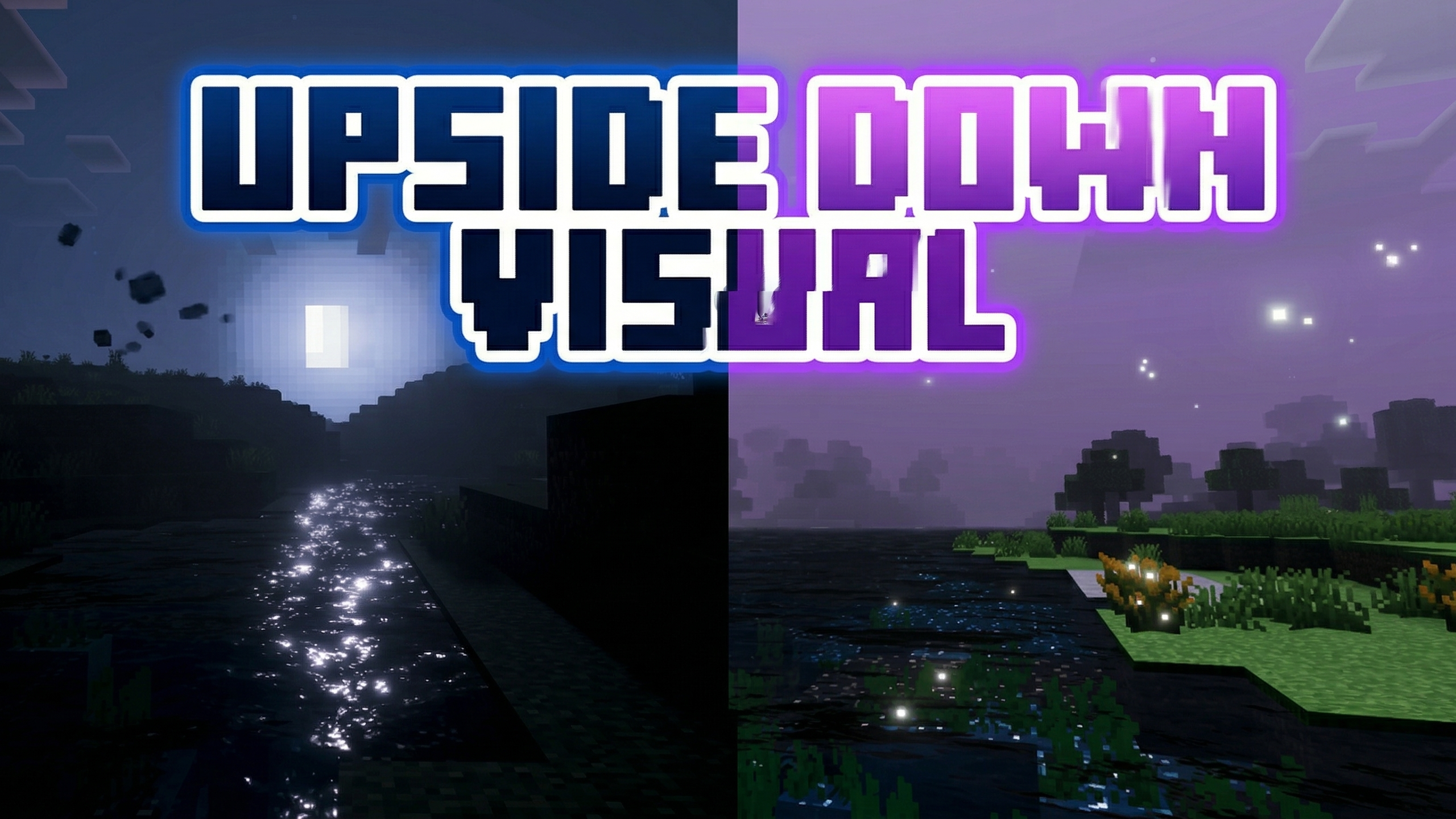 Upside Down Visual Shader (26.x, 1.21) – MCPE/Bedrock