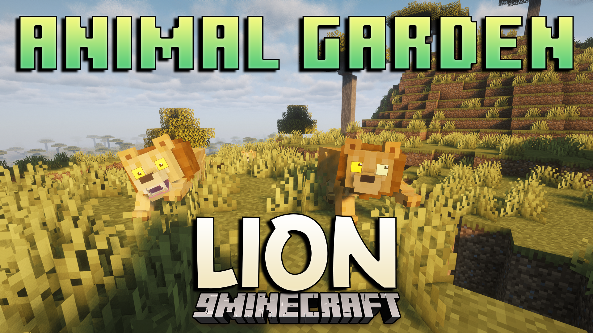 Animal Garden Lion Mod (26.1.2, 1.20.1) – Raise A Pride Of Loyal Pet Lions