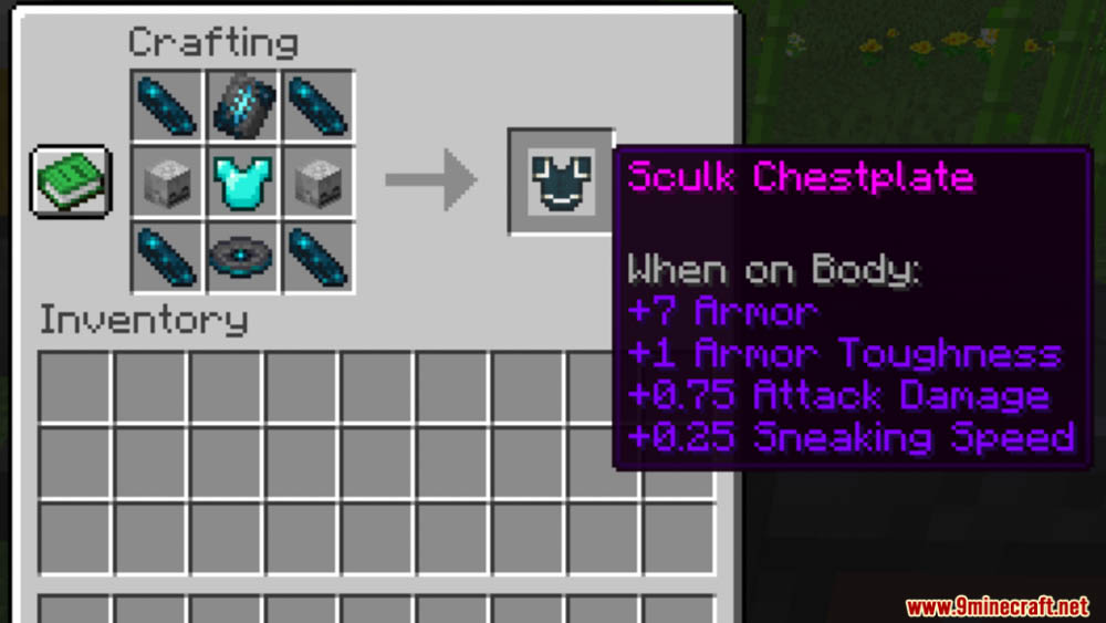 Armor upgrades data pack screenshot