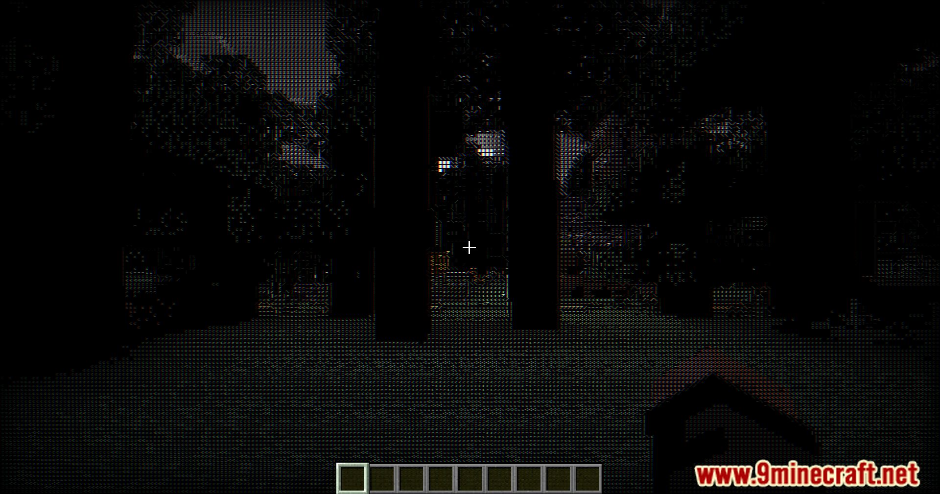 Ascii Like Shaders (26.1.2, 1.20.1) – Ascii Art Meets Minecraft 2 Ascii like shaders screenshots 1