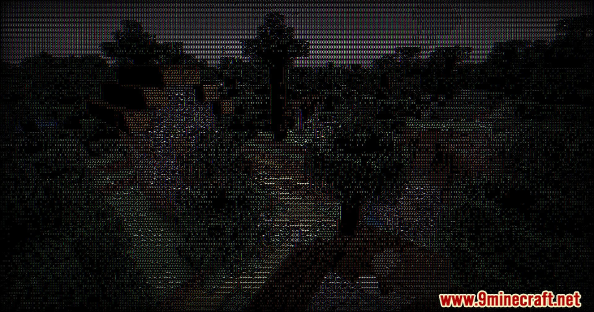 Ascii Like Shaders (26.1.2, 1.20.1) – Ascii Art Meets Minecraft 11 Ascii like shaders screenshots 10
