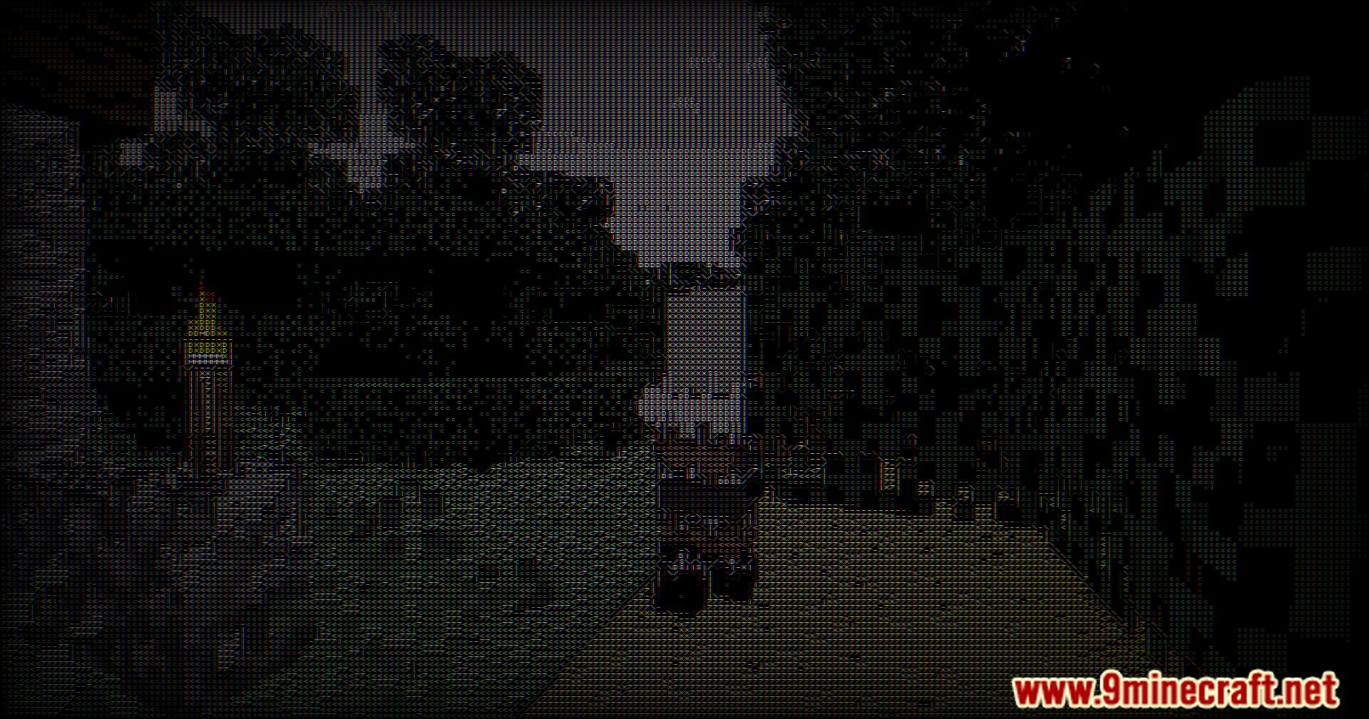 Ascii Like Shaders (26.1.2, 1.20.1) – Ascii Art Meets Minecraft 13 Ascii like shaders screenshots 12