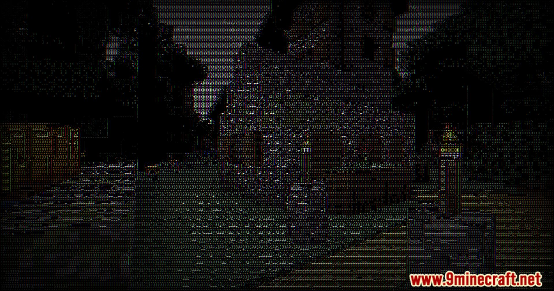 Ascii Like Shaders (26.1.2, 1.20.1) – Ascii Art Meets Minecraft 3 Ascii like shaders screenshots 2