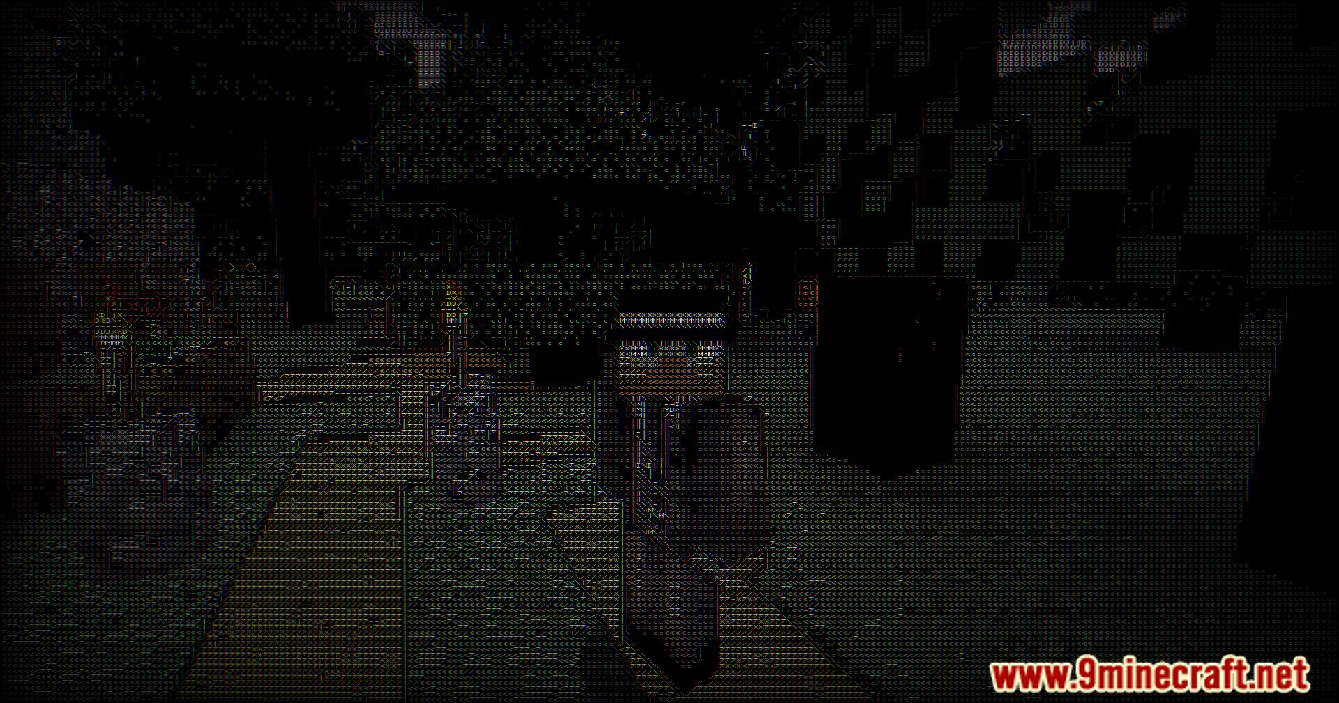 Ascii Like Shaders (26.1.2, 1.20.1) – Ascii Art Meets Minecraft 4 Ascii like shaders screenshots 3