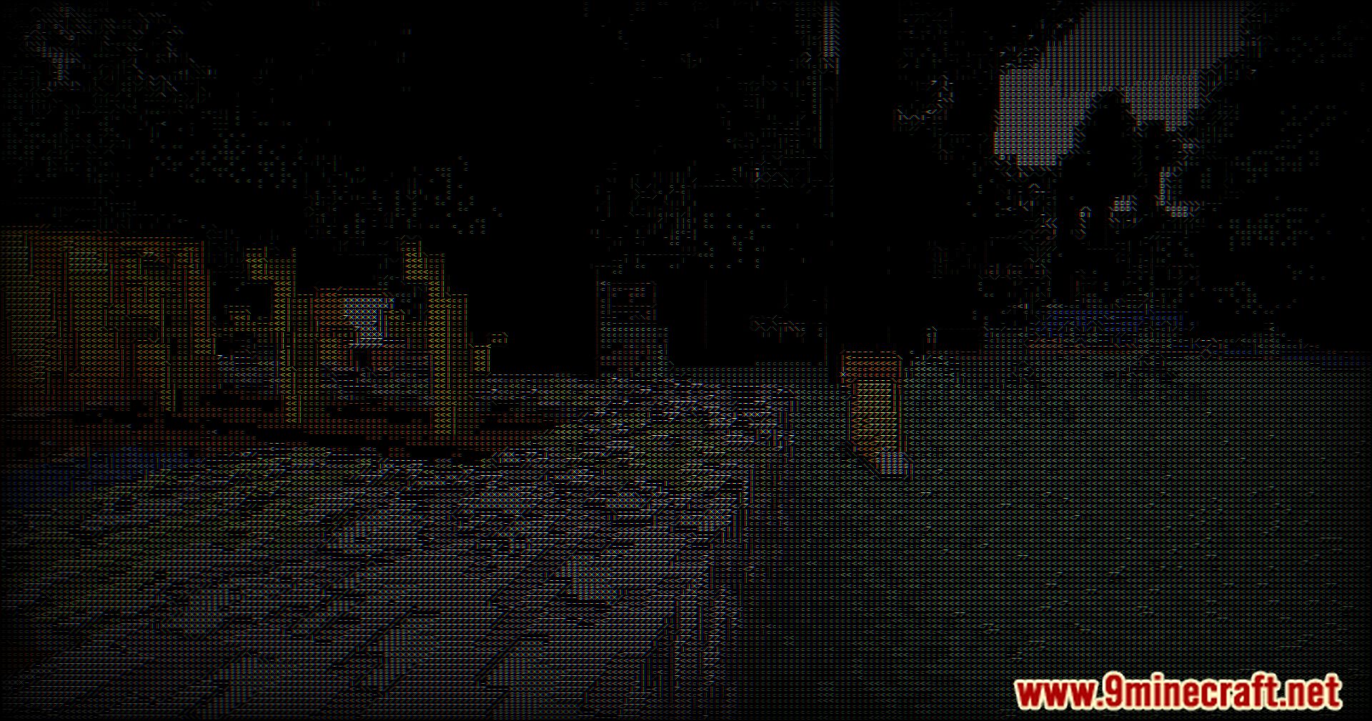 Ascii Like Shaders (26.1.2, 1.20.1) – Ascii Art Meets Minecraft 5 Ascii like shaders screenshots 4
