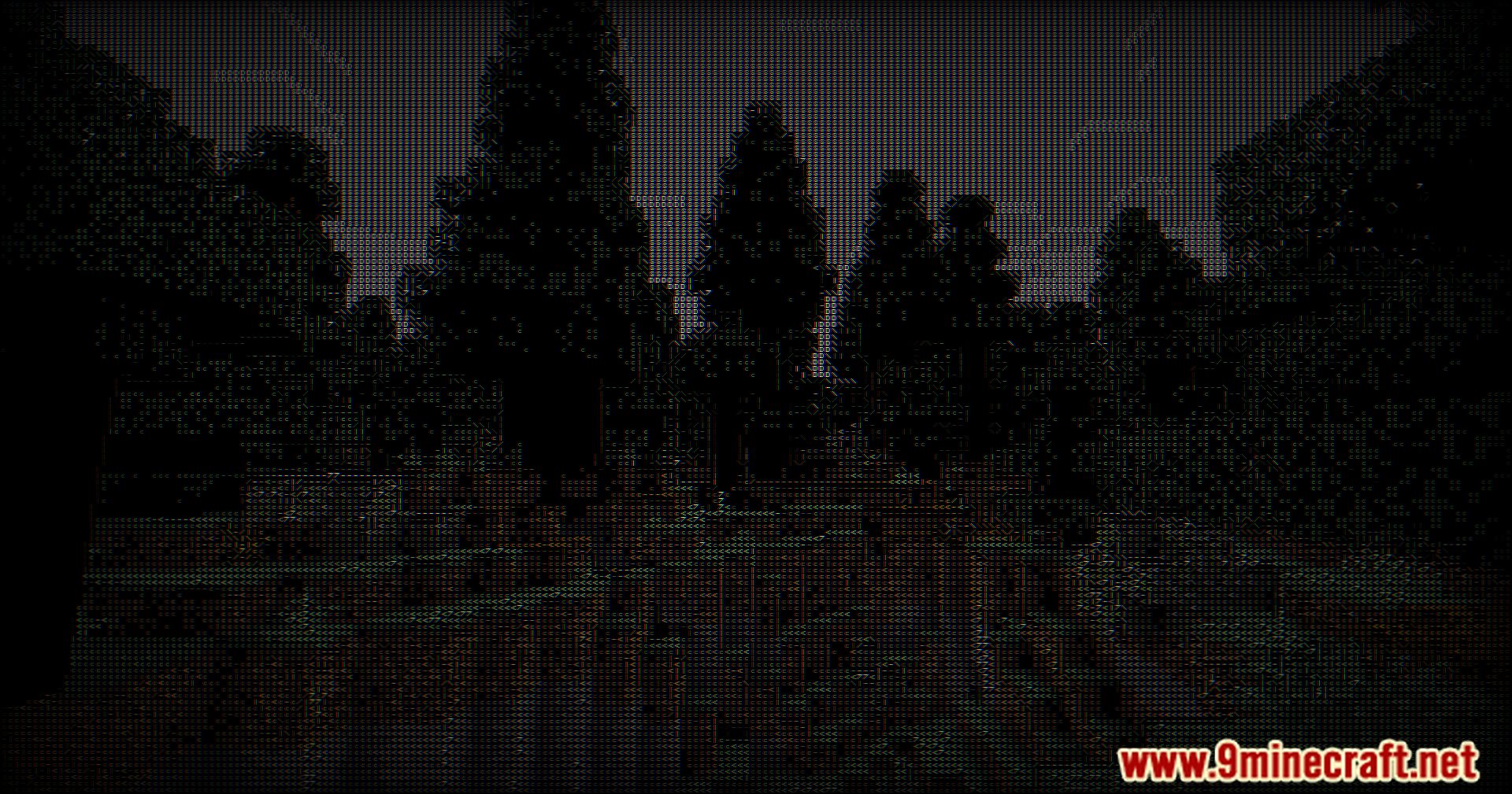 Ascii Like Shaders (26.1.2, 1.20.1) – Ascii Art Meets Minecraft 9 Ascii like shaders screenshots 8
