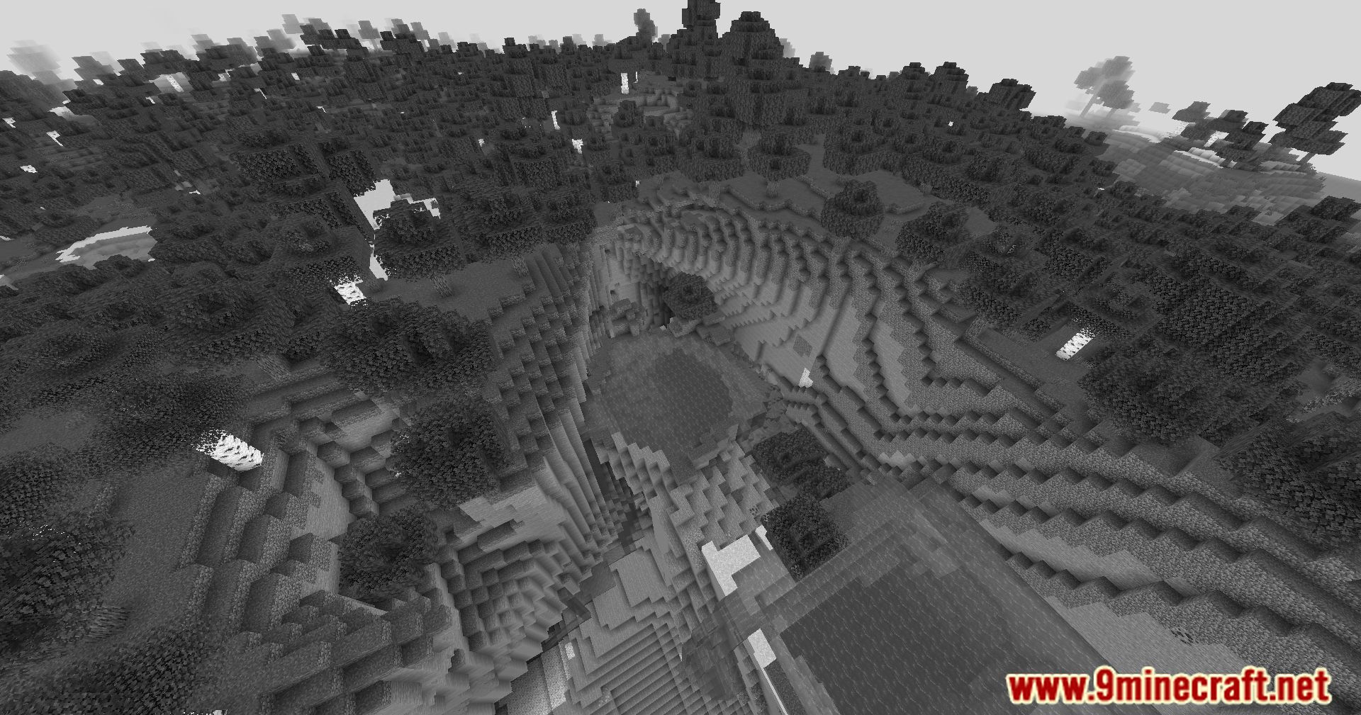B&Amp;W Shaders (26.1.2, 1.20.1) – A Unique Aesthetic For Minecraft 11 Bw shaders screenshots 10