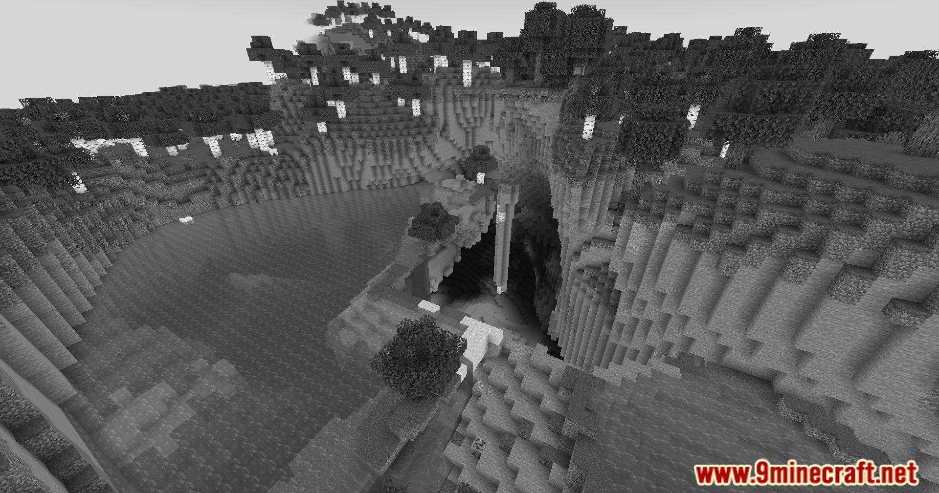 B&Amp;W Shaders (26.1.2, 1.20.1) – A Unique Aesthetic For Minecraft 12 Bw shaders screenshots 11
