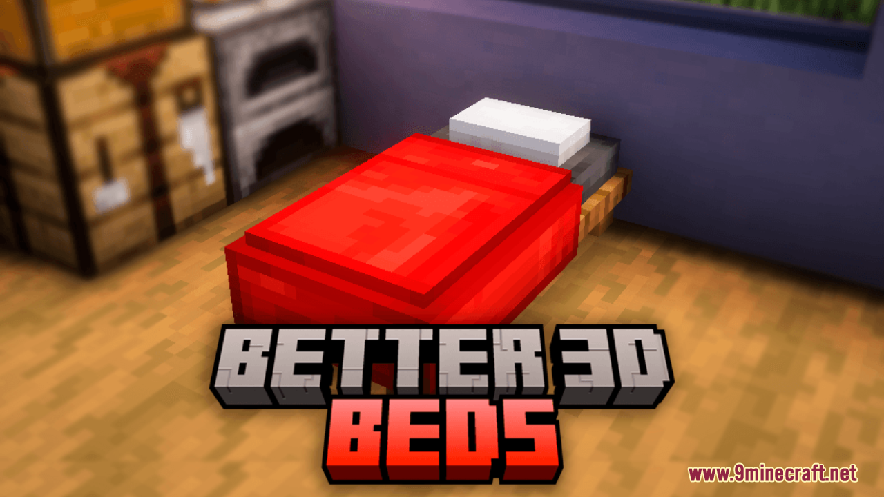 Better 3D Beds Resource Pack (26.1.2, 1.20.1) – Texture Pack