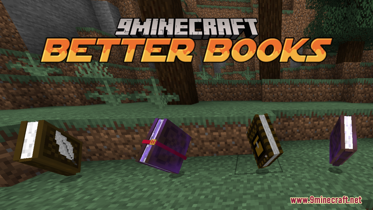 Better Books Resource Pack (26.1.2, 1.20.1) – Chunky 3D Books For Your ...