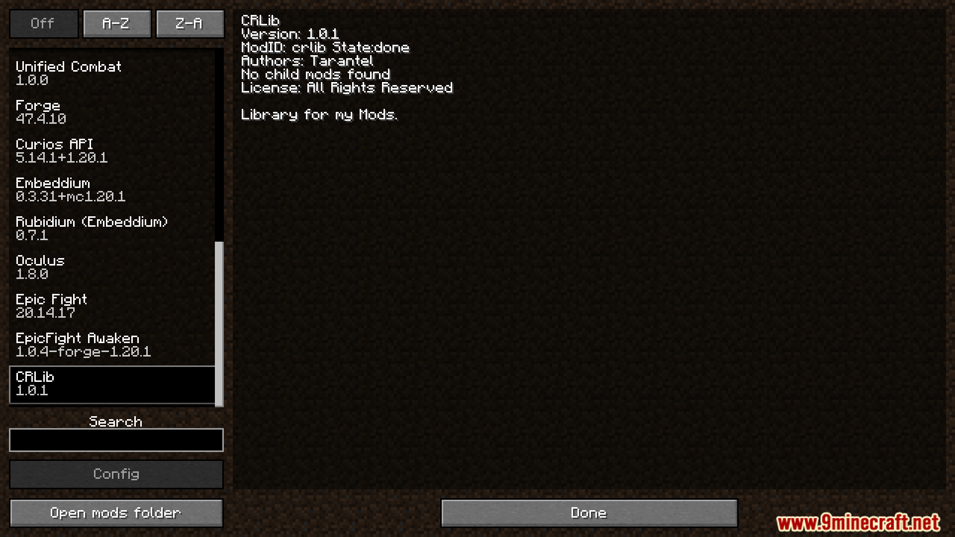 Coding Lib Mod CRLib Mod (1.21.11, 1.20.1) – Run Custom Mods