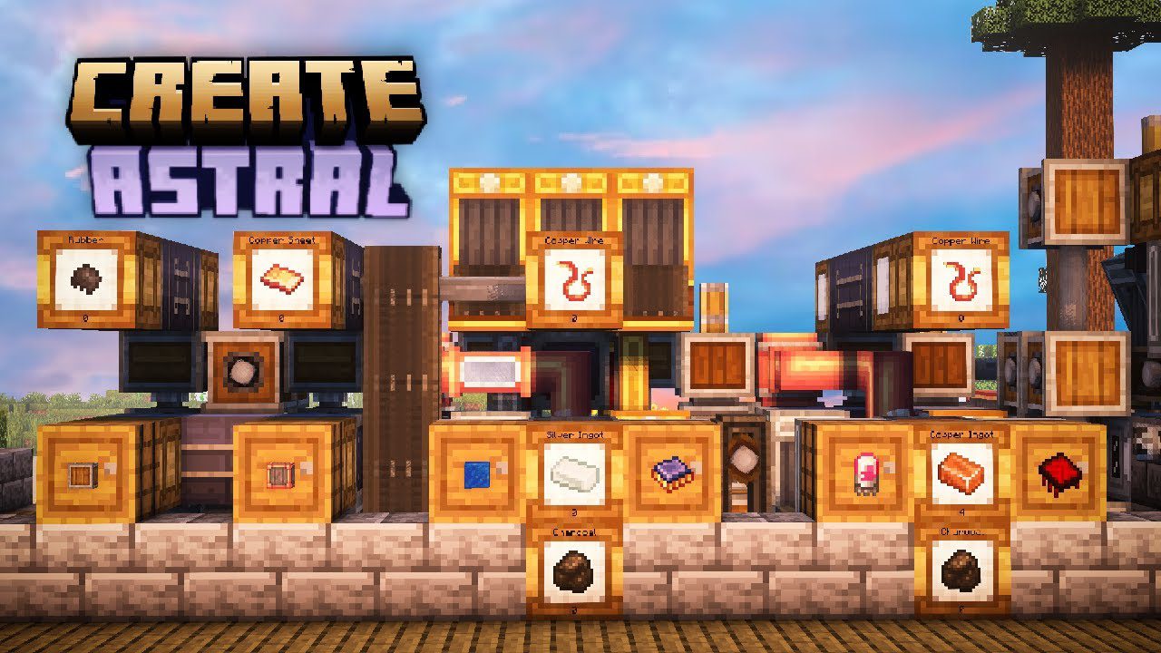 Create Astral Modpack (1.18.2) – Journey To The Stars