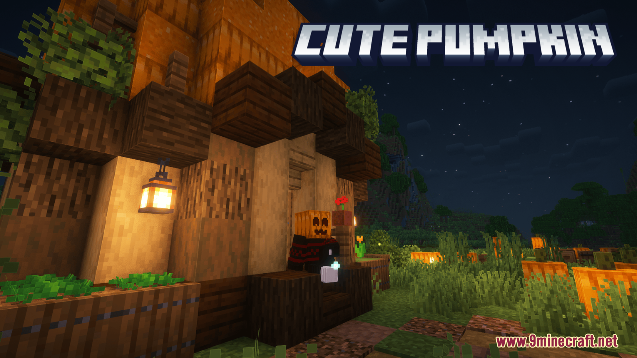 Cute Pumpkin Resource Pack – Friendly Smiles for Cozy Vanilla Farms