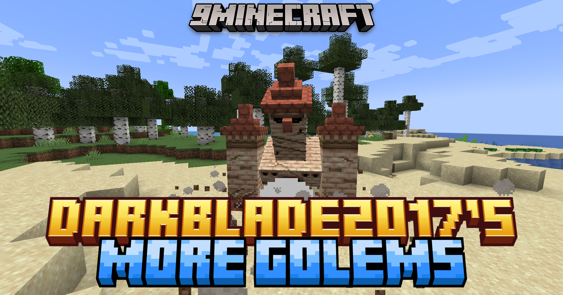 Darkblade2017’s More Golems Mod (1.20.1) – Build A Golem Army