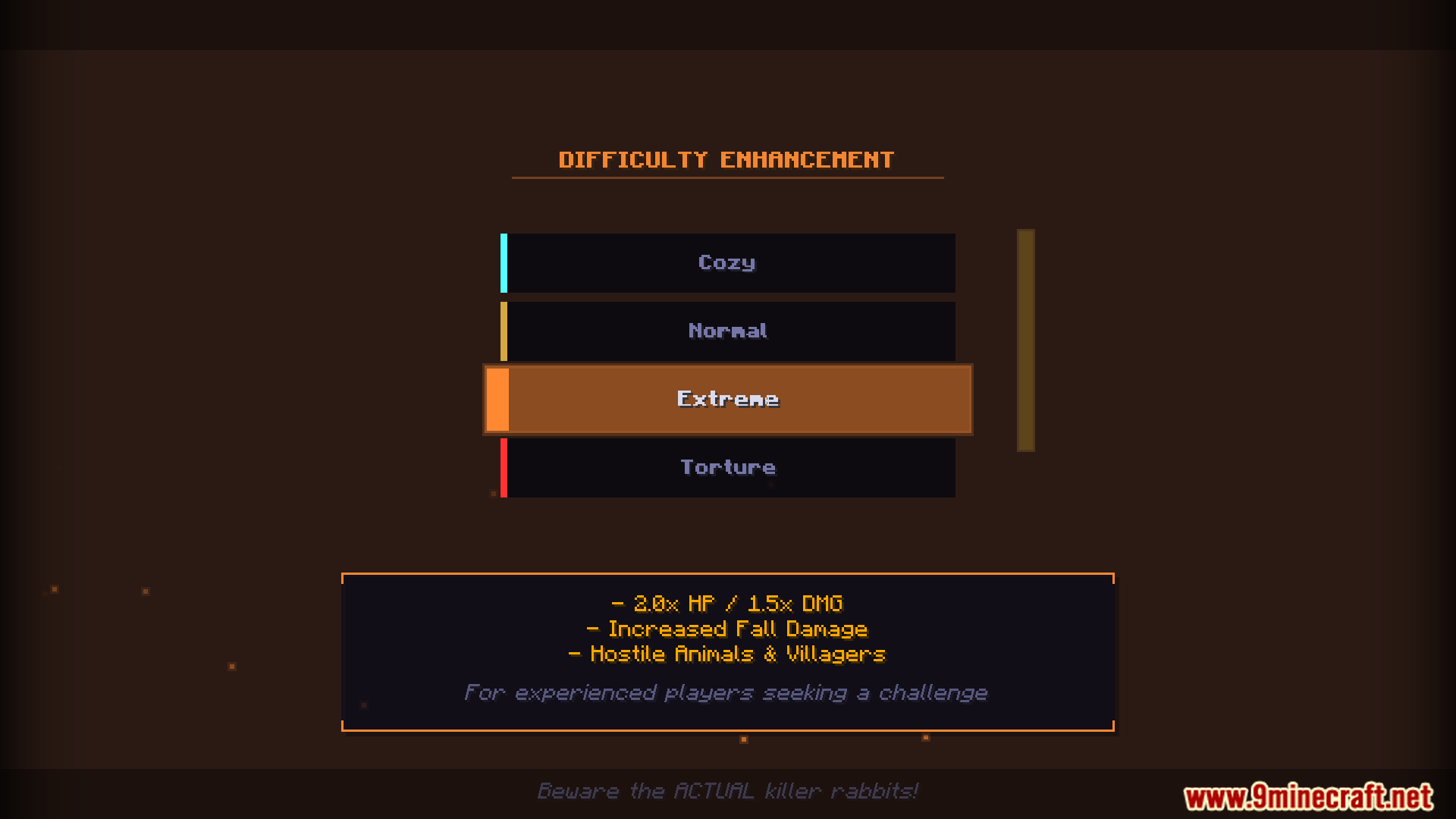 Hard Difficulty Menu Difficulty Enhancement Mod (1.20.1) – Make Survival As Brutal Or ...