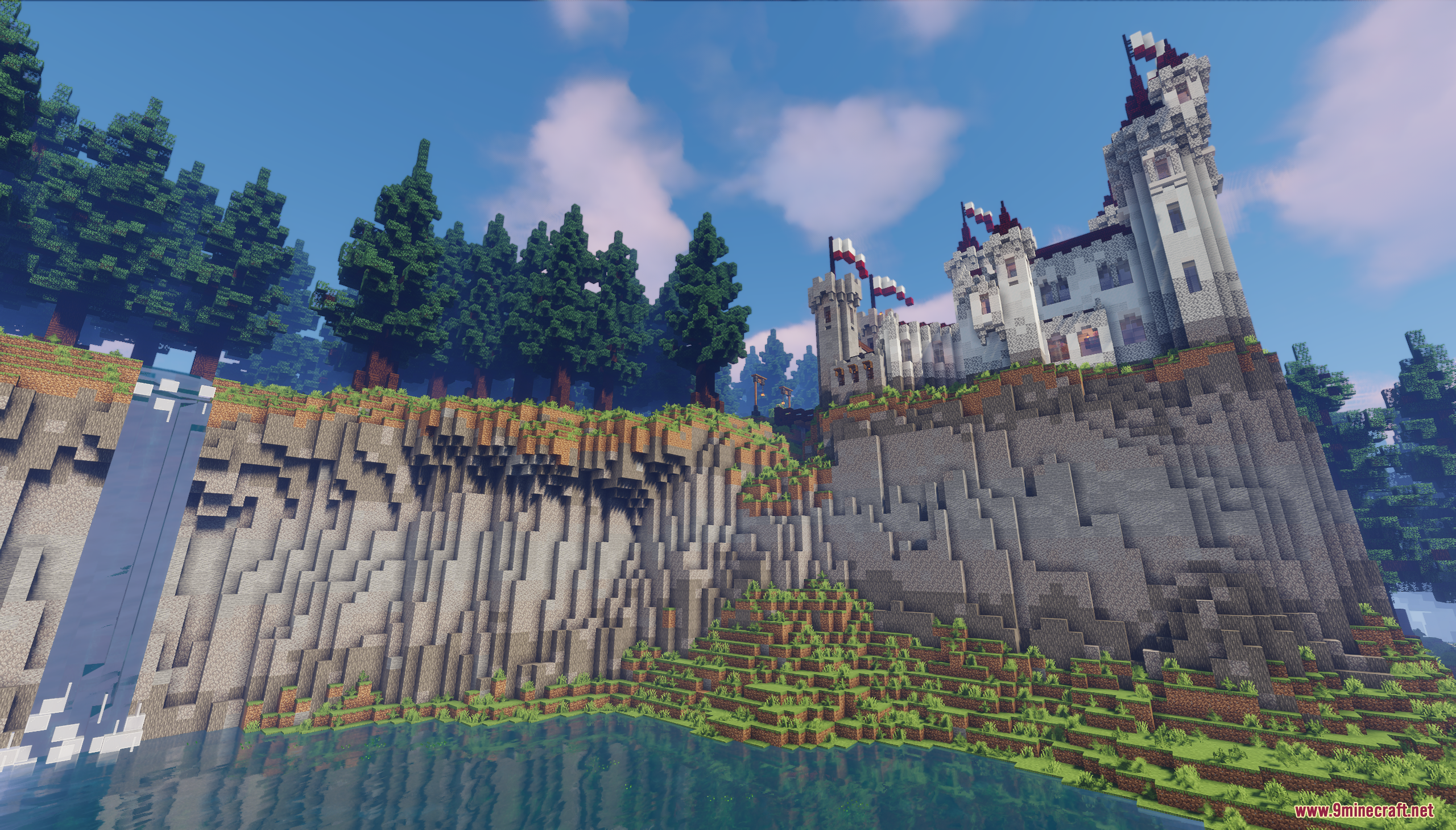 Deep Castle Map Diorite Castle Map (26.1.2, 1.20.1) – Fully Furnished Castle