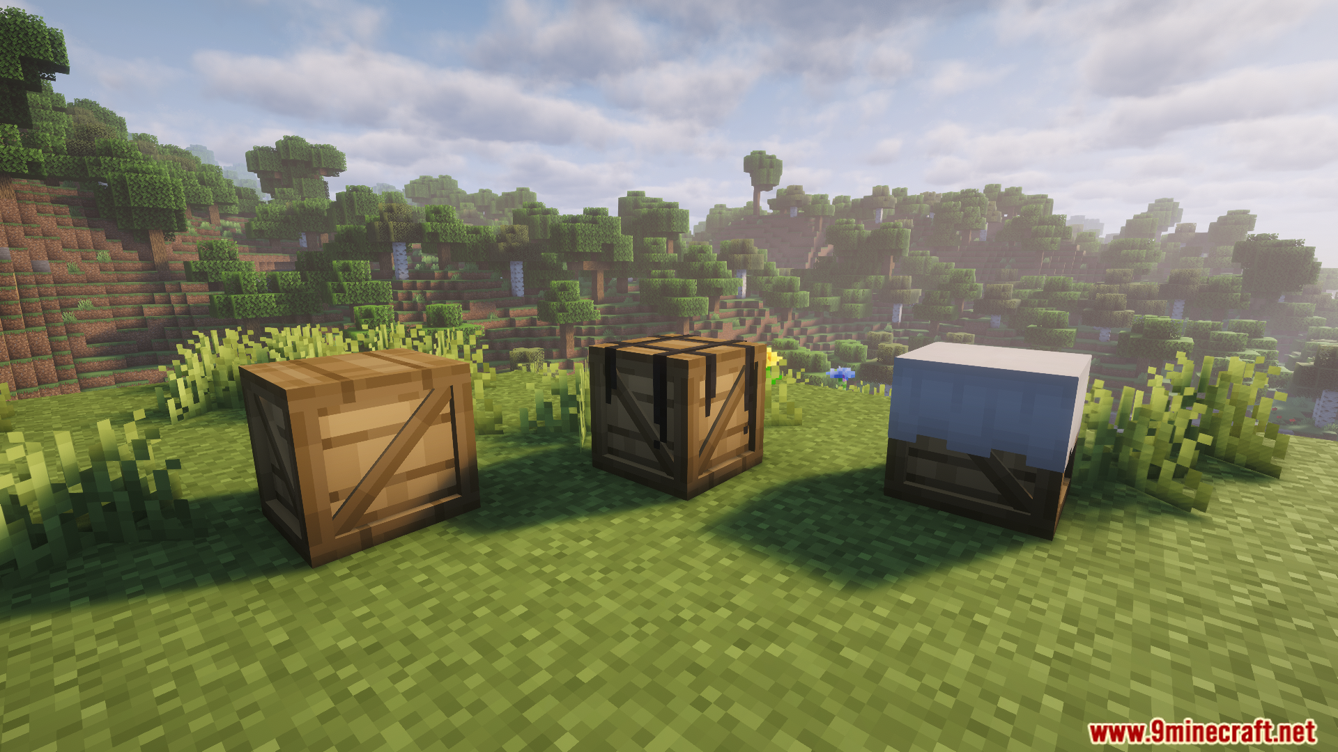 Doomsday Functionality Mod (1.20.1) – Scavenge Abandoned Decor For Survival Loot 3 Three different types of lootable wooden crates