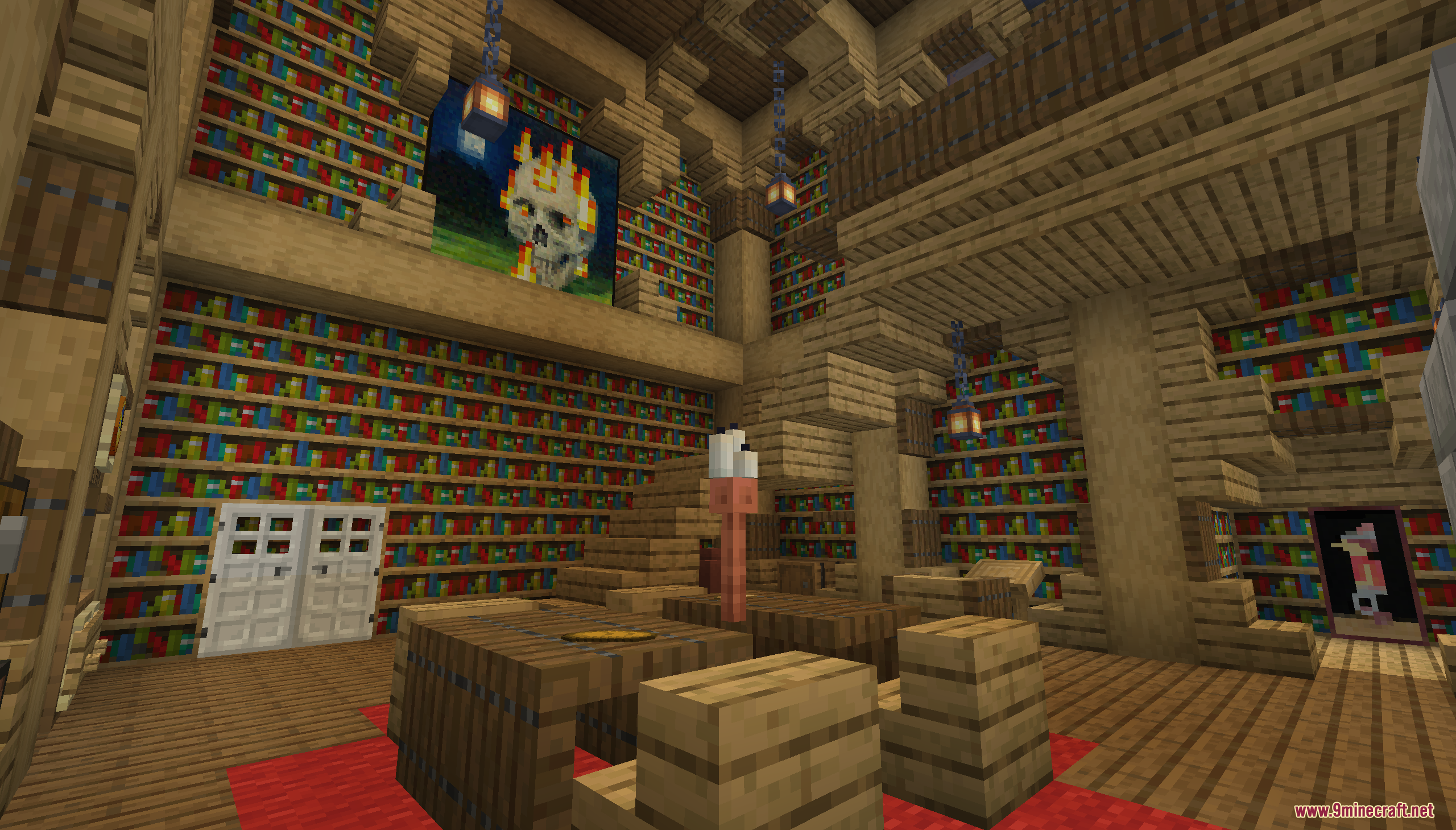 Escape Room Library Map (26.1.2, 1.20.1) – Unlock The Secrets 11 Escape room library screenshots 10