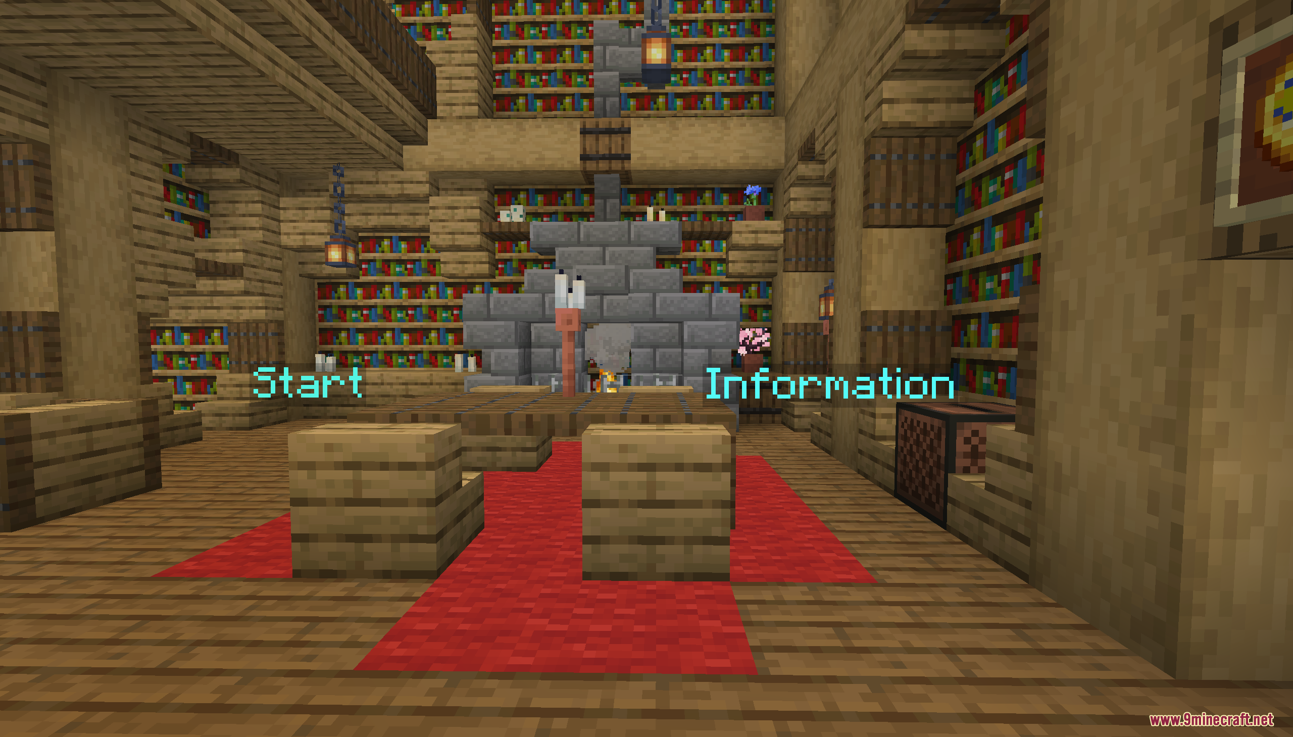 Escape Room Library Map (26.1.2, 1.20.1) – Unlock The Secrets 5 Escape room library screenshots 4