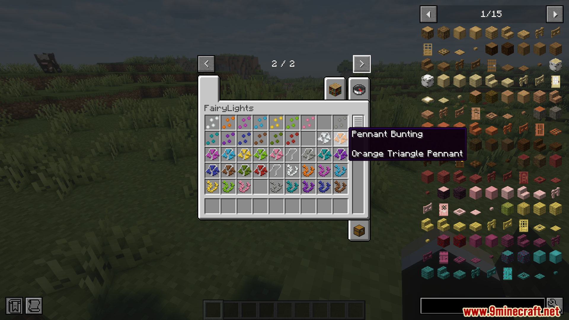Fairy Lights Neoforge Mod (1.21.1) – Decorate Your Base With Cozy String Lights 3 Fairy lights mod items in creative inventory