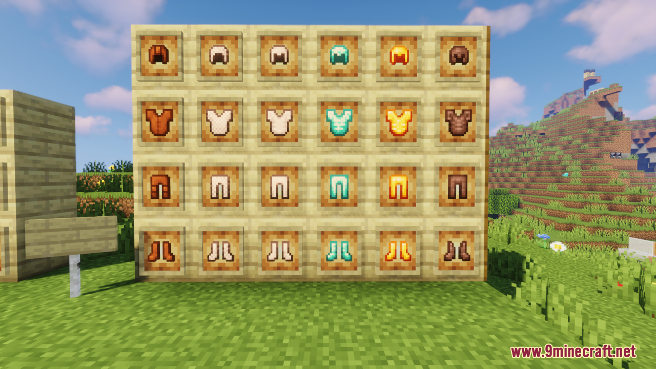 Fancy Gear | Reshaded Equipment Resource Pack (26.1.2, 1.20.1) – Texture Pack 2 Fancy gear screenshots 1