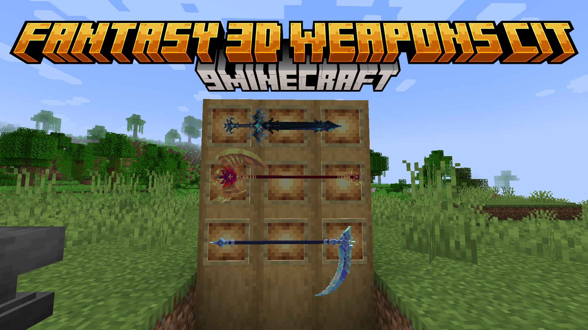 Fantasy 3D Weapons CIT Resource Pack (26.1.2, 1.20.1) – Texture Pack