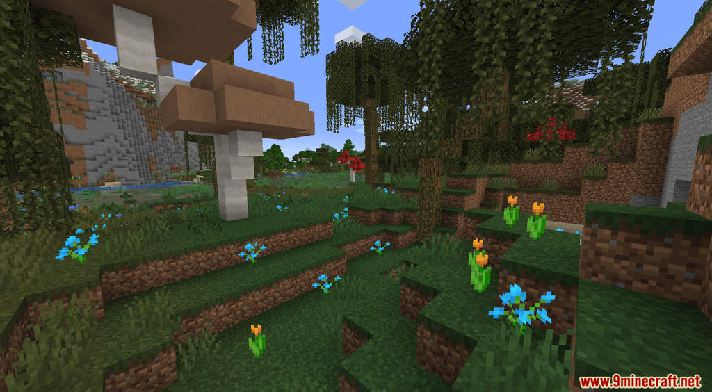 Funky Flora Data Pack (1.20.1) – Botany Life 4 Funky flora data pack screenshots (3)