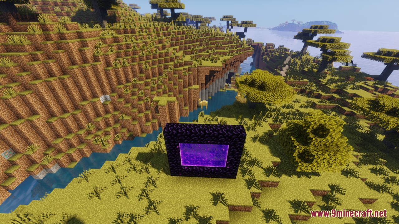 Glowy Nether Portals Resource Pack (26.1.2, 1.20.1) – Texture Pack 8 Glowy nether portals screenshots 7