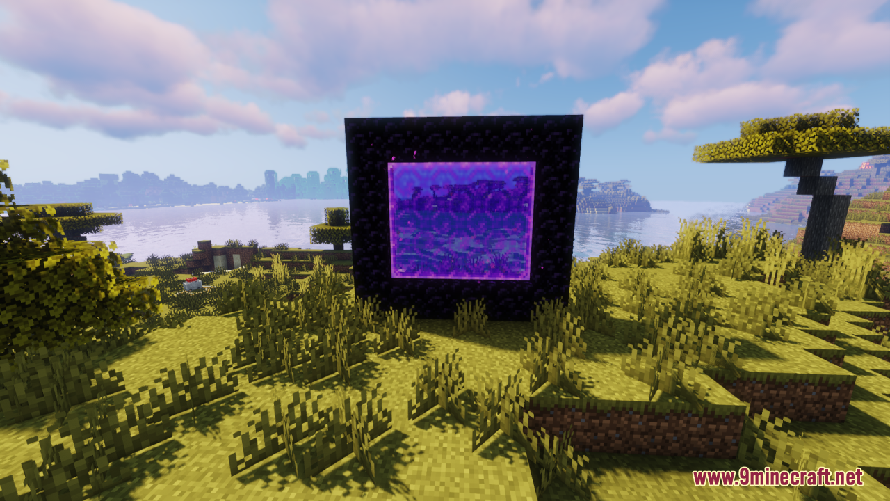 Glowy Nether Portals Resource Pack (26.1.2, 1.20.1) – Texture Pack 9 Glowy nether portals screenshots 8