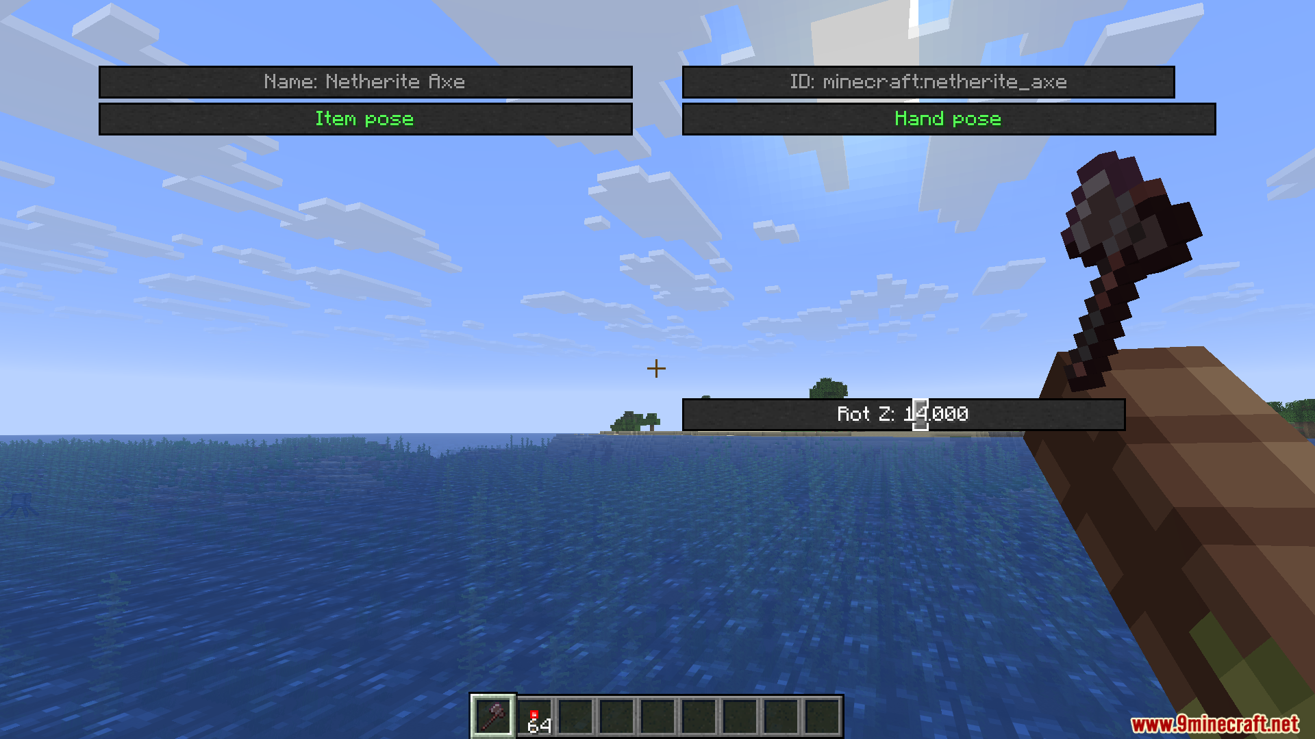 Hmi Mod HMI Pose Editor Mod (1.21.11) – Change How Your Character Holds Any Item