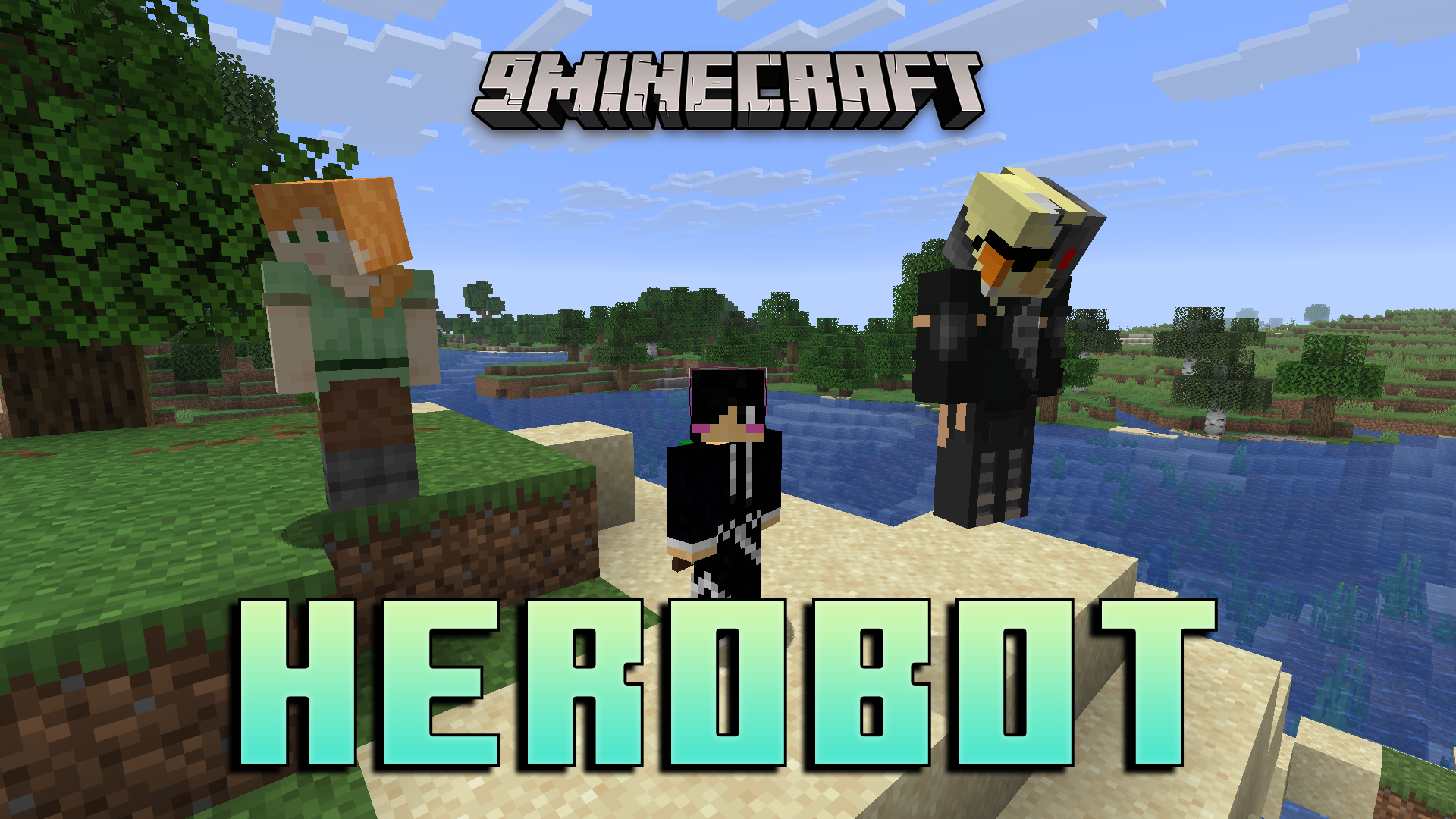 HeroBot Mod (1.21.11) – Spawn Fake Players For Custom Battles