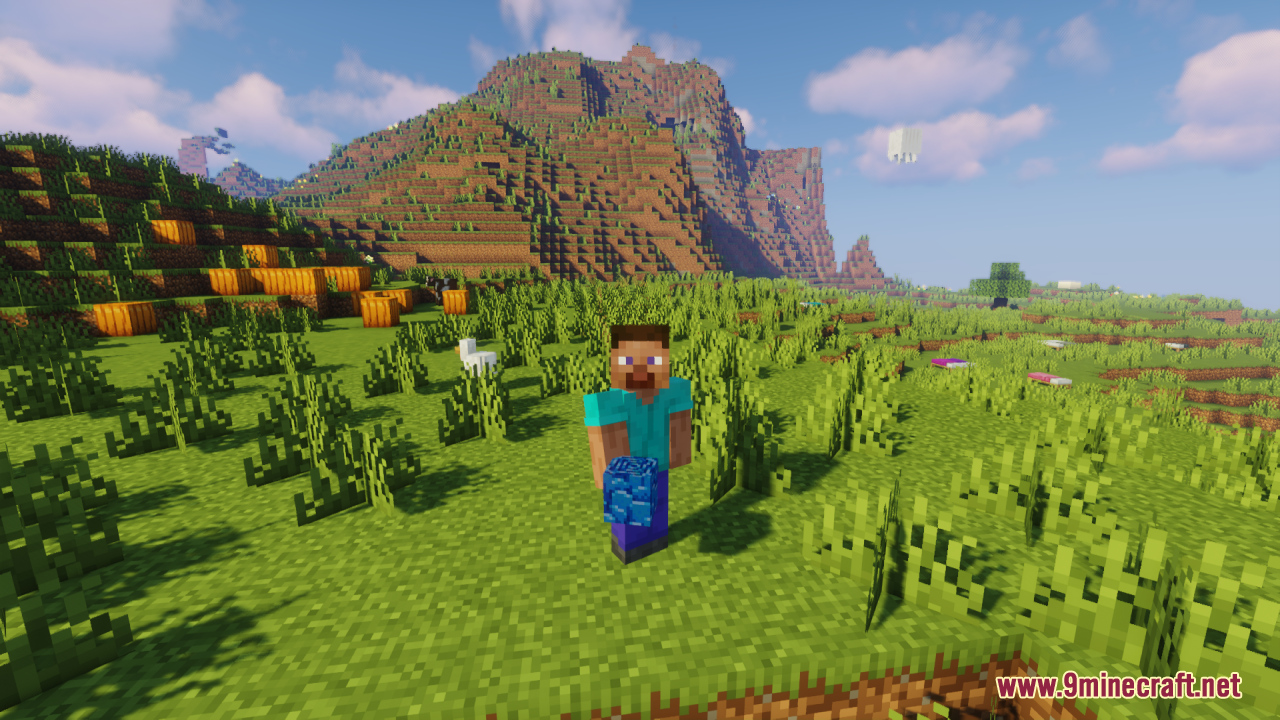 Highlighted Netherite Resource Pack (26.1.2, 1.20.1) – Vivid Blue Debris