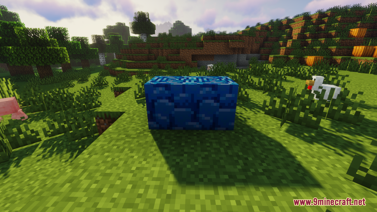 Highlighted Netherite Resource Pack (26.1.2, 1.20.1) – Vivid Blue Debris
