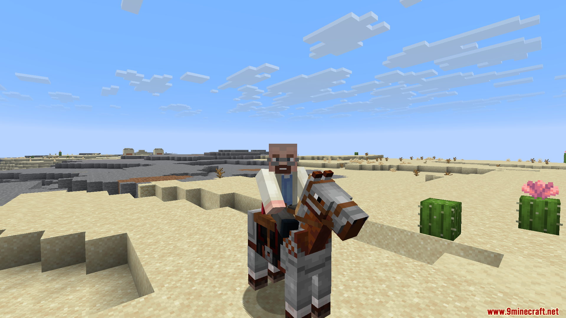 Immersive Horse Riding Mod (1.21.11, 1.20.1) – Ride Mounts With Realistic